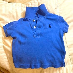 6 month old polo shirt